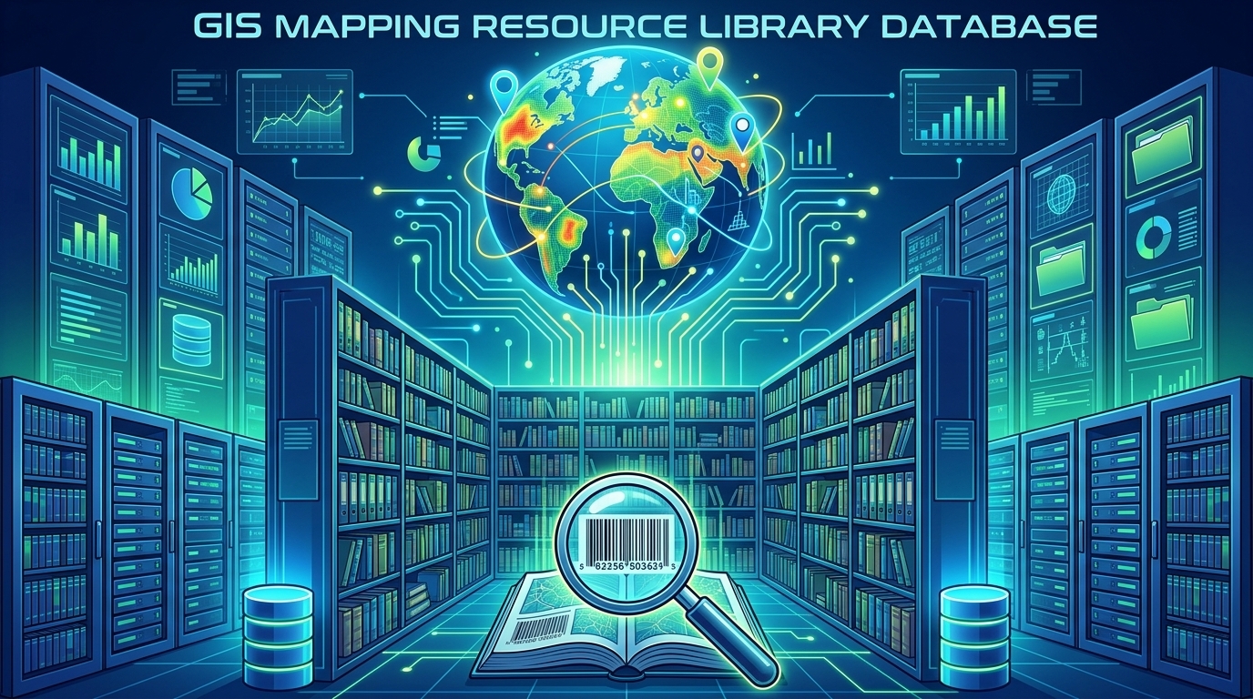GIS Mapping Resource Library Database Project Banner
